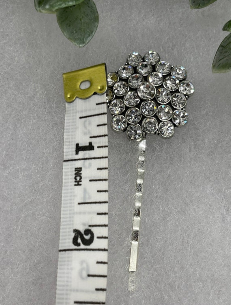 Crystal Rhinestone vintage Style 2.5” Long hair accessory Bobby pin bridal wedding formal princess hair accessory accessories handmade by hairdazzzel